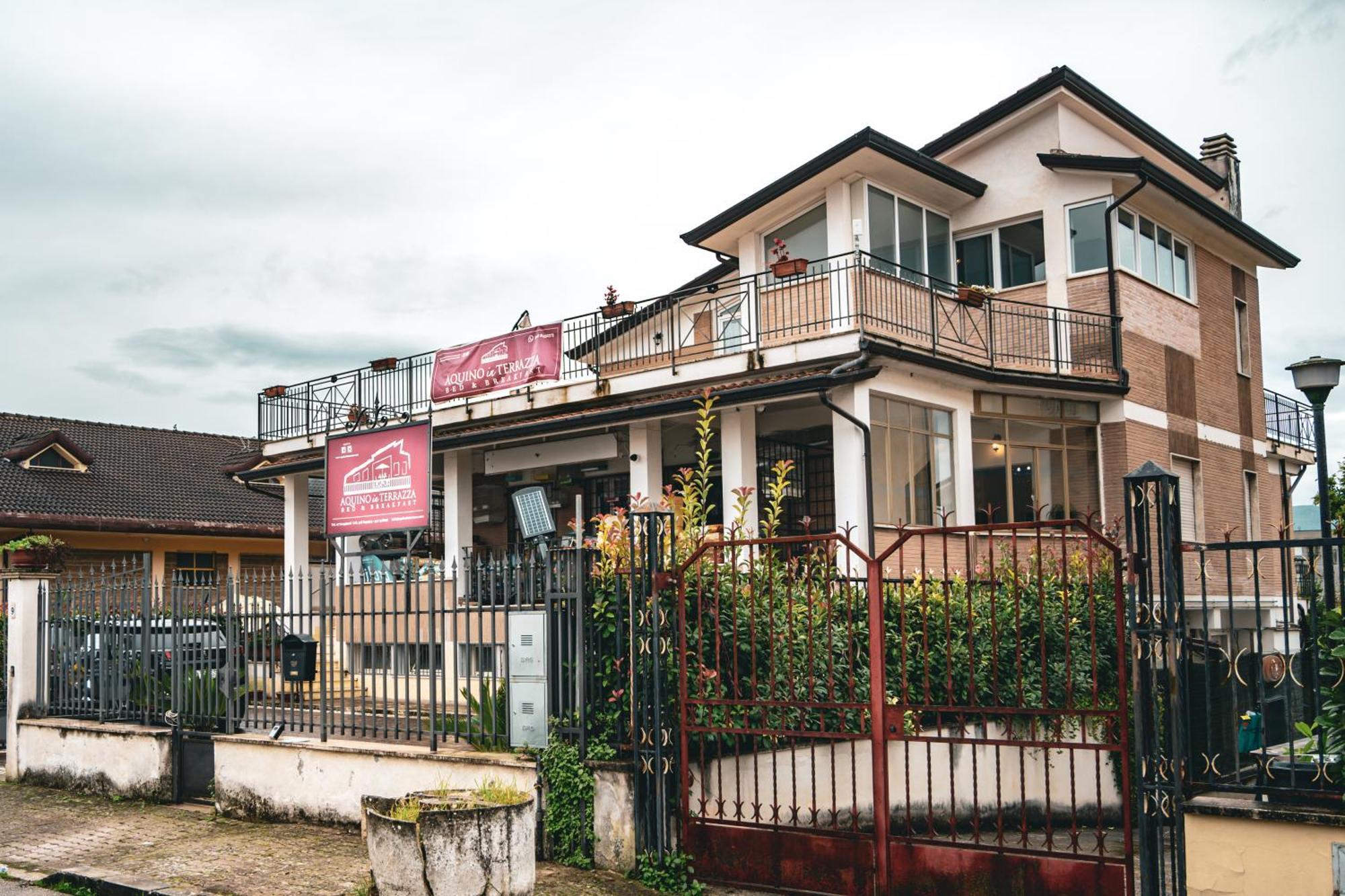 B&B Aquino In Terrazza Εξωτερικό φωτογραφία